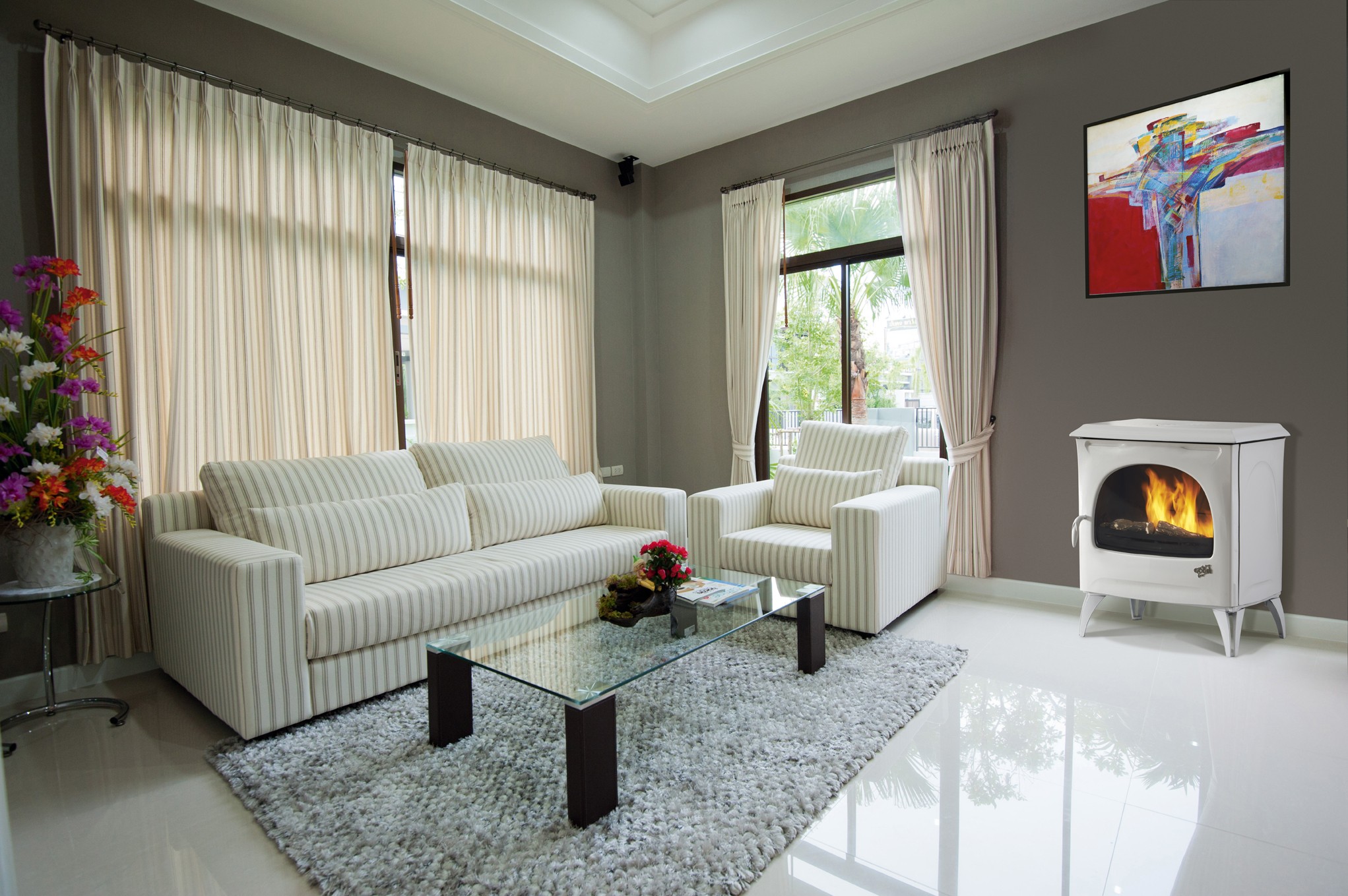 Godin Courances cheminee